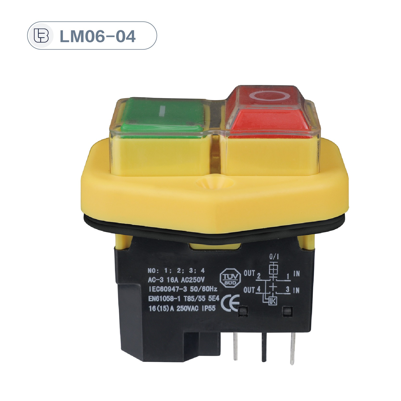 Longma Electromagnetic Switch for Mixer, Foreign Trade Style Power Tool Switch